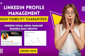 be your linkedin manager and content creator