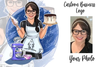 design restaurant food coffee cafe cook bakery cake juice blog cartoon logo