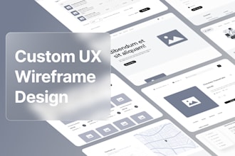 design wireframes for your website in figma