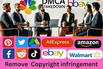 report it tiktok instragram reddit shopify,walmart,yt,linkedin,amazon under dmca