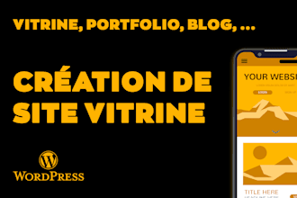 crée votre site vitrine