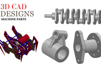 create 3d models and design any products in solidworks