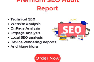 provide in details technical SEO audit report and website analysis