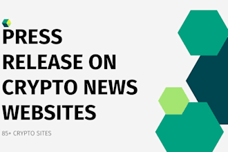 publish press release on crypto sites