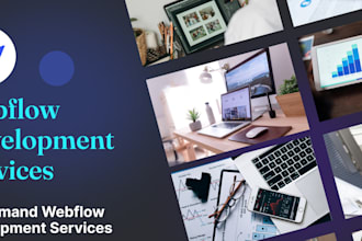 design tailored website using webflow