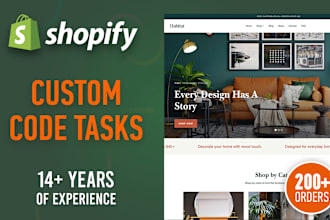 make any fix to your shopify store
