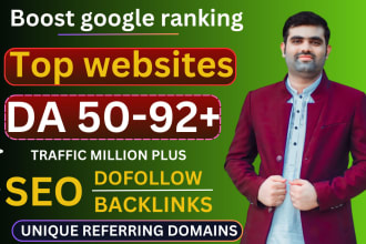 do link building via dofollow high da authority SEO backlinks for google ranking