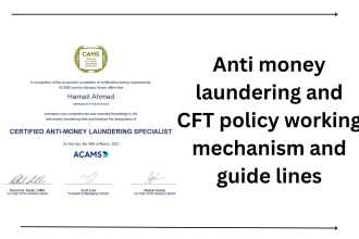 be your virtual assistant for aml and kyc purpose