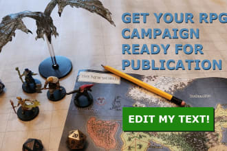 proofread your homebrew dnd campaign for publication