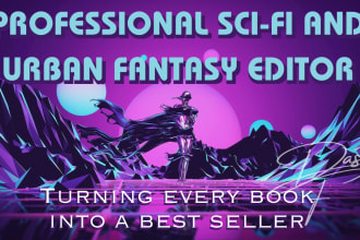 professionally edit your science fiction or urban fantasy story