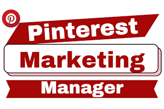 do pinterest marketing with attractive pins and boards as a manager