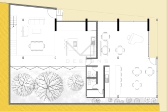 draw 2d architecture floor plans, sections, site plans