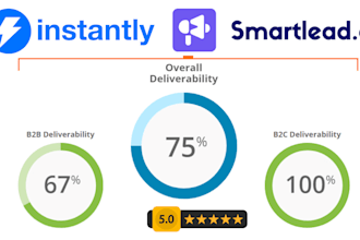 setup instantly ai for bulk cold email and free consultation