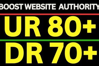 increase domain rating ahrefs dr and ahrefs ur with quality backlinks
