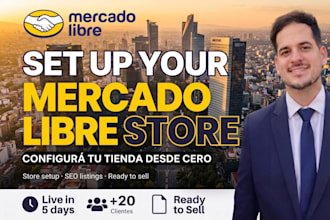 set up your mercado libre store from scratch