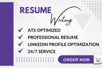 deliver 6 hours professional resume maker and cover letter service