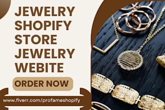 jewelry shopify store dropshipping hair extension beauty clothing salon website