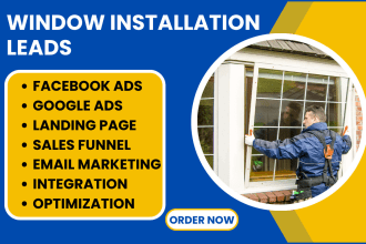 generate window installation leads door installation door window replacement ads