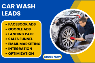 generate car wash leads car repair insurance autopart automobile automotive lead