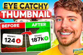 design premium youtube thumbnail that boost CTR