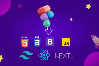 covert figma to next js react js with tailwind css