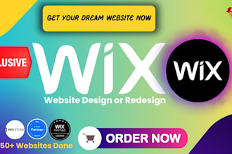 develop design redesign your wix studio or editor website