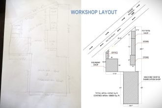 convert PDF, sketch, blueprints or image drawing to autocad