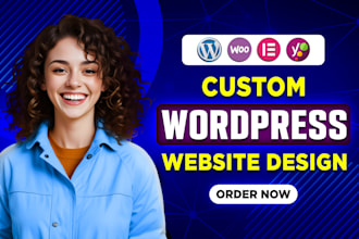 build wordpress website, custom wordpress website, business website development
