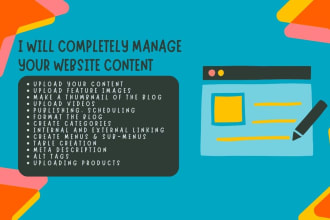 help you fully manage your website content