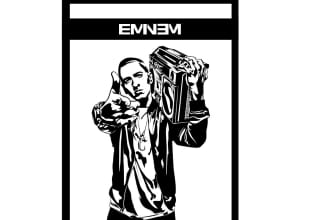 draw your photo into clean stencil, silhouette or line art