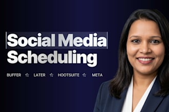 professionally schedule social media posts