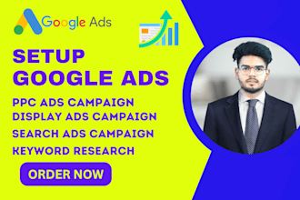 setup effective google ads adwords PPC ads campaigns with long term support