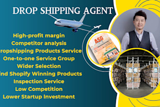 shopify dropshipping agent, sourcing for fba in china