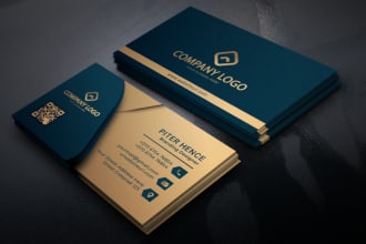 do a professional and unique business card for your choice
