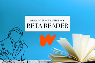 read, interact and provide feedback on your wattpad story