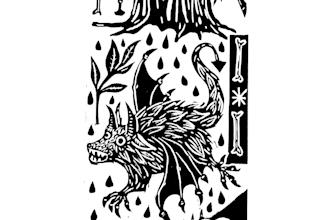 create an original and fantastic  linocute design