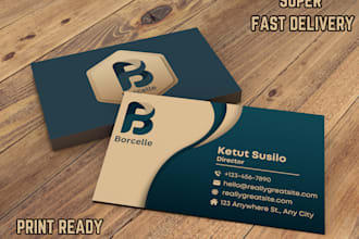 design luxury modern minimalist business card with qr