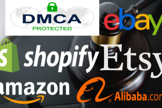 takedown copied product listing on etsy,ebay,walmart,amazon,shopify, by dmca