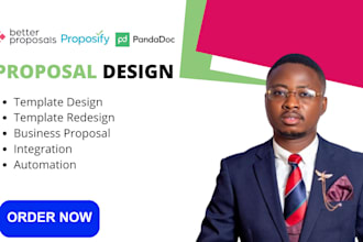 design proposal templates in proposify, template design
