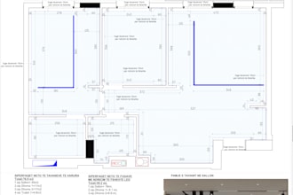 design the plan layout of your false ceiling