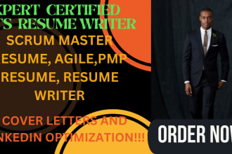 write agile resume, scrum master job and scrum master resume