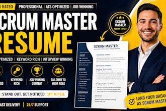 optimize scrum master resume with ats keywords and achievements
