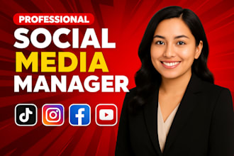 social media marketing manager and youtube content creator