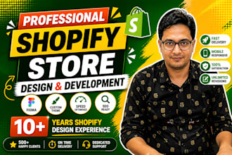 craft a high converting shopify store or enhance your existing site