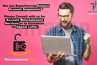 reinstate your amazon suspended account or draft appeal letter