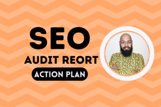 provide your website SEO audit report and action plan