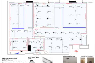 create electrical plans of your interior project