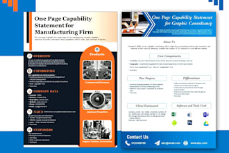 design a professional capability statement within 12 hours