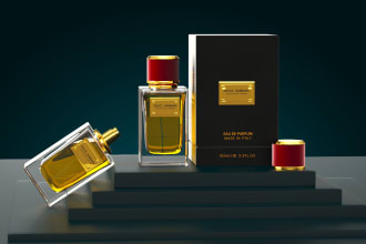 do realistic 3d product modeling and rendering and mockup