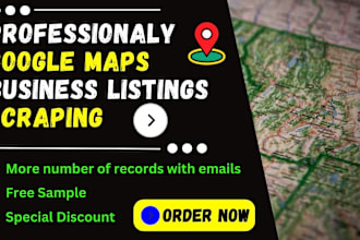fastly scrape google maps businesses data with emails